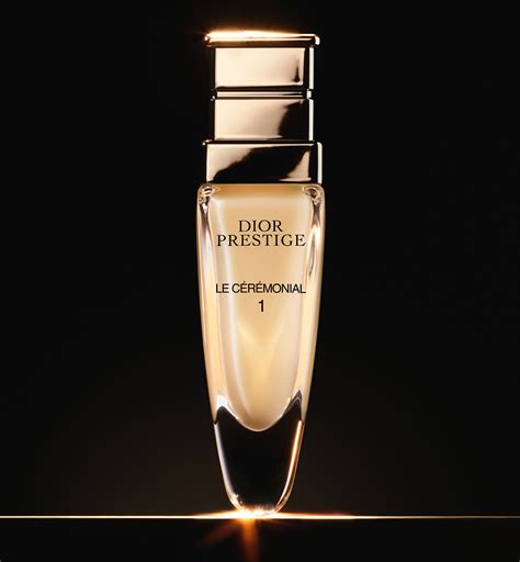 Dior Prestige Le Cérémonial: Exceptional Face Skincare 